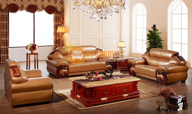 Bộ sofa tân cổ điển phong cách Hàn Quốc OLDL103